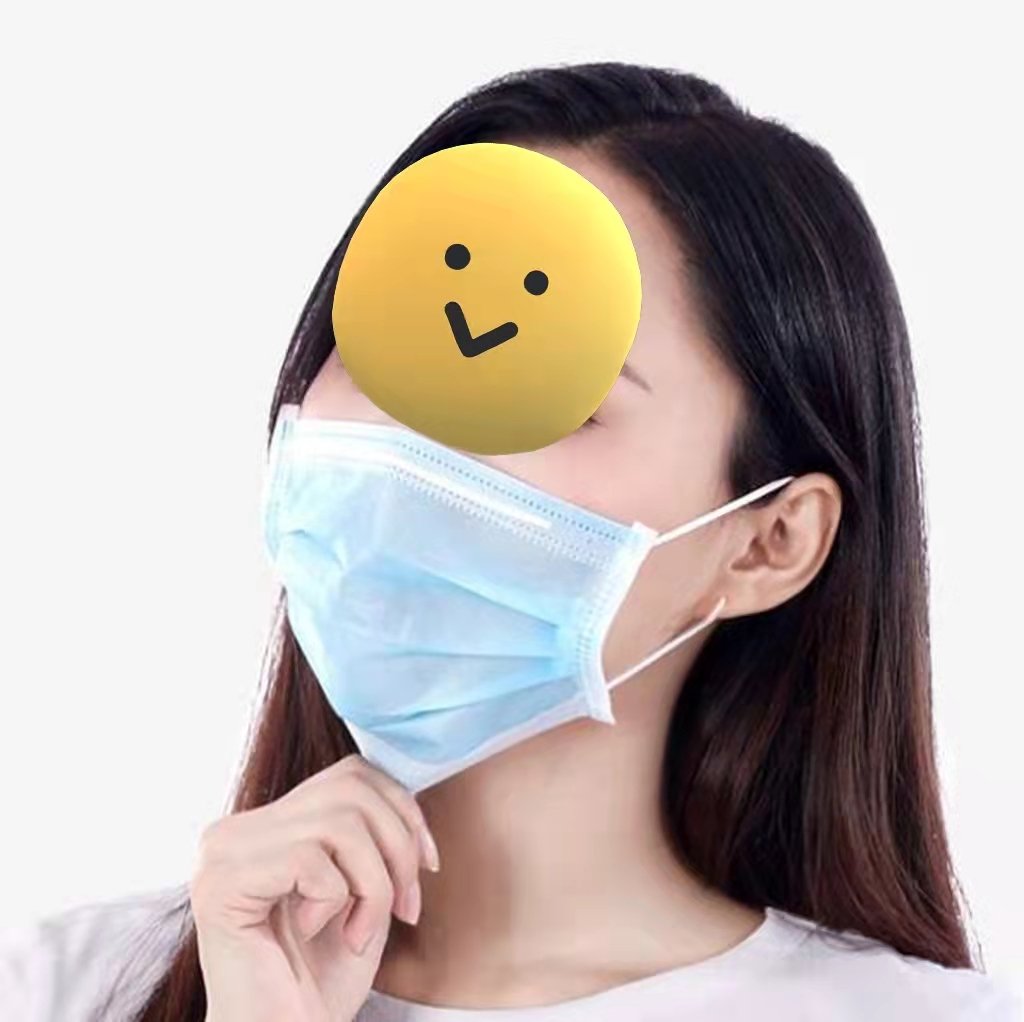 Passante per maschera facciale non tessuto approvato Ce&ISO 