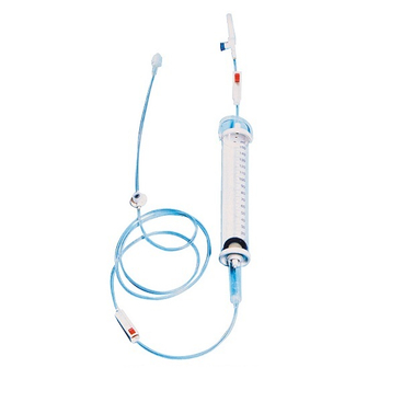 Set per infusione monouso approvato CE/ISO con buretta